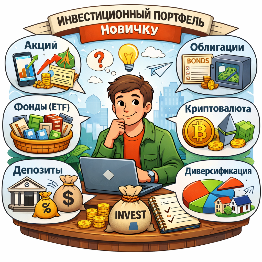 инвестиционный портфель новичку