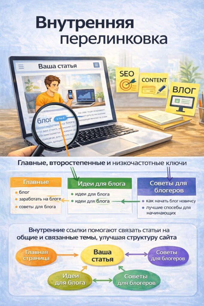 внутренняя перелинковка сайта